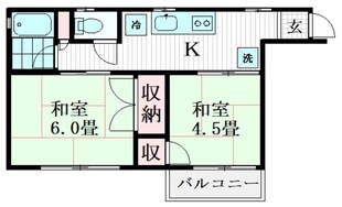 桜ハイムの物件間取画像